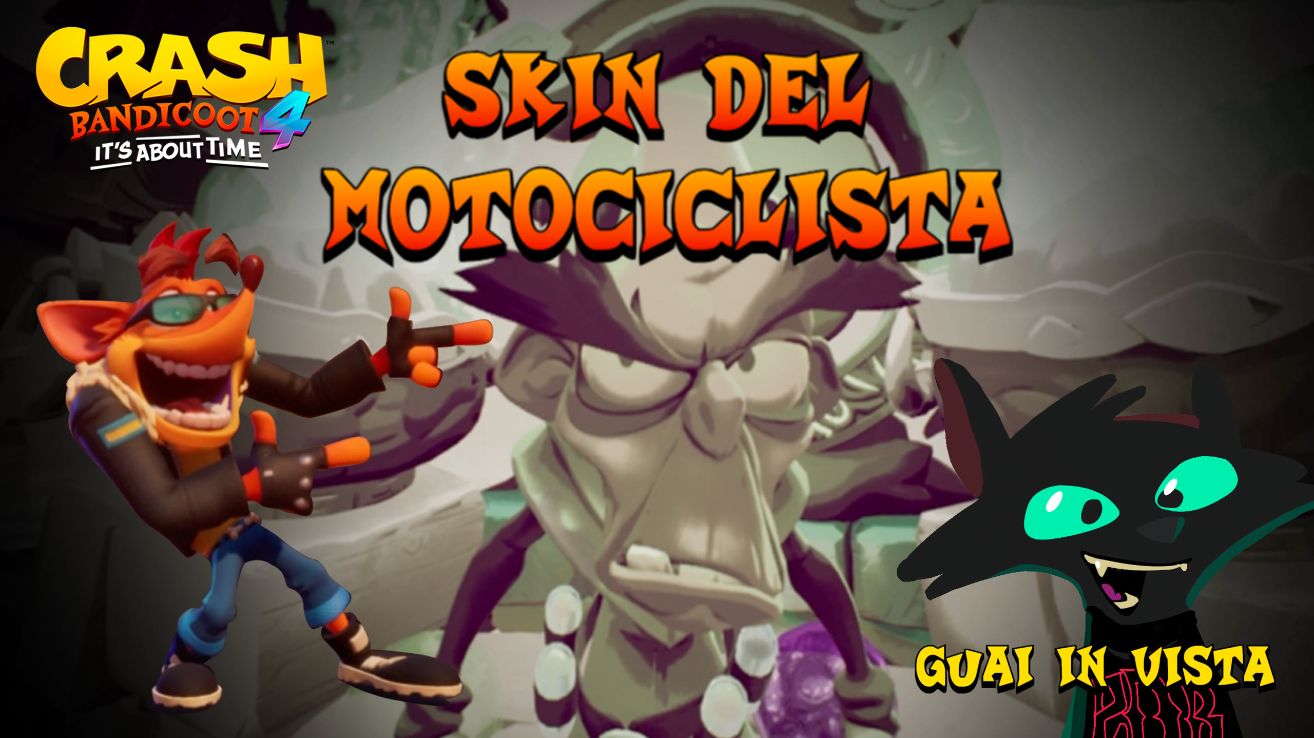 La skin del motociclista