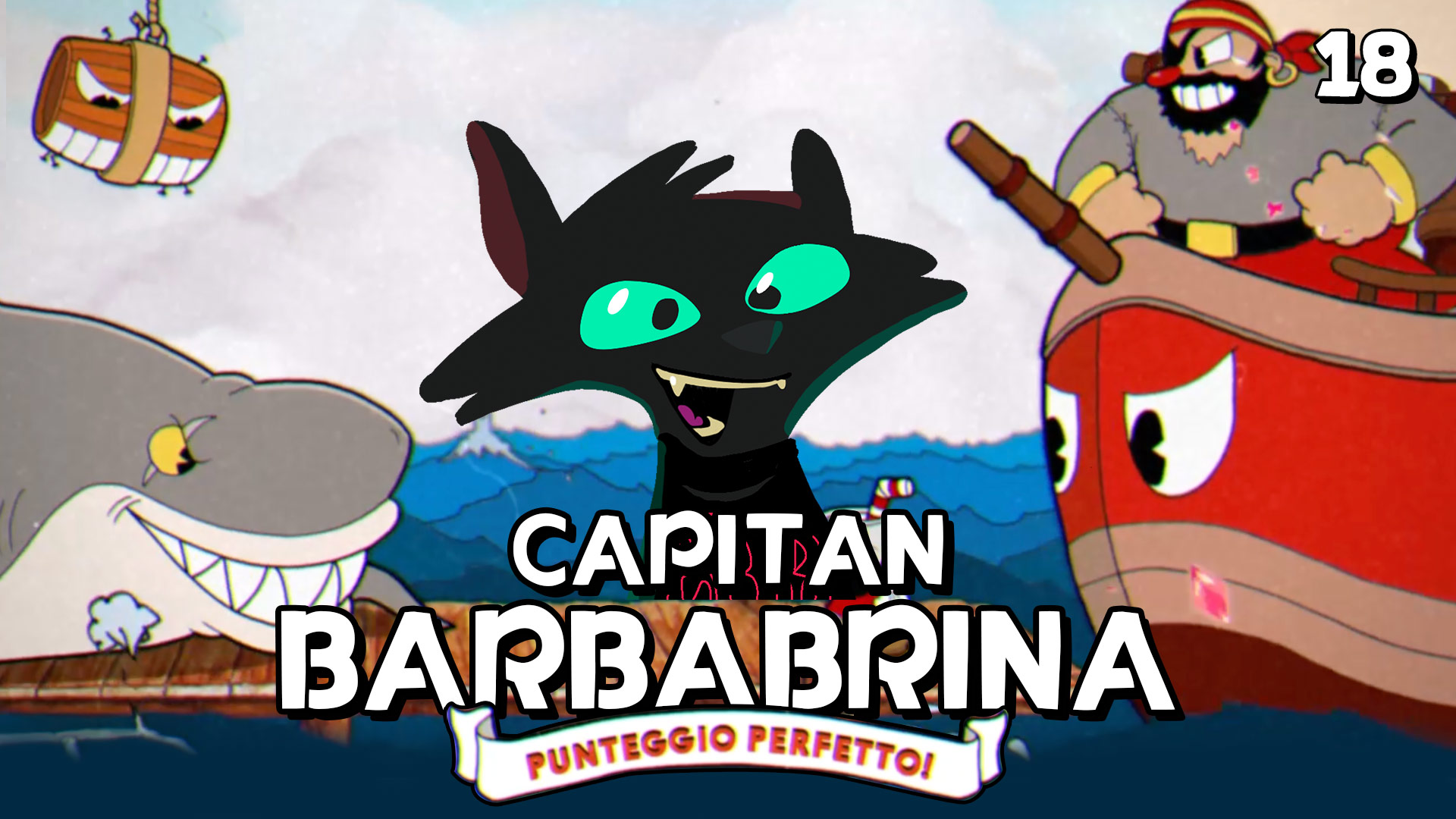 Cuphead Capitan Barbabrina