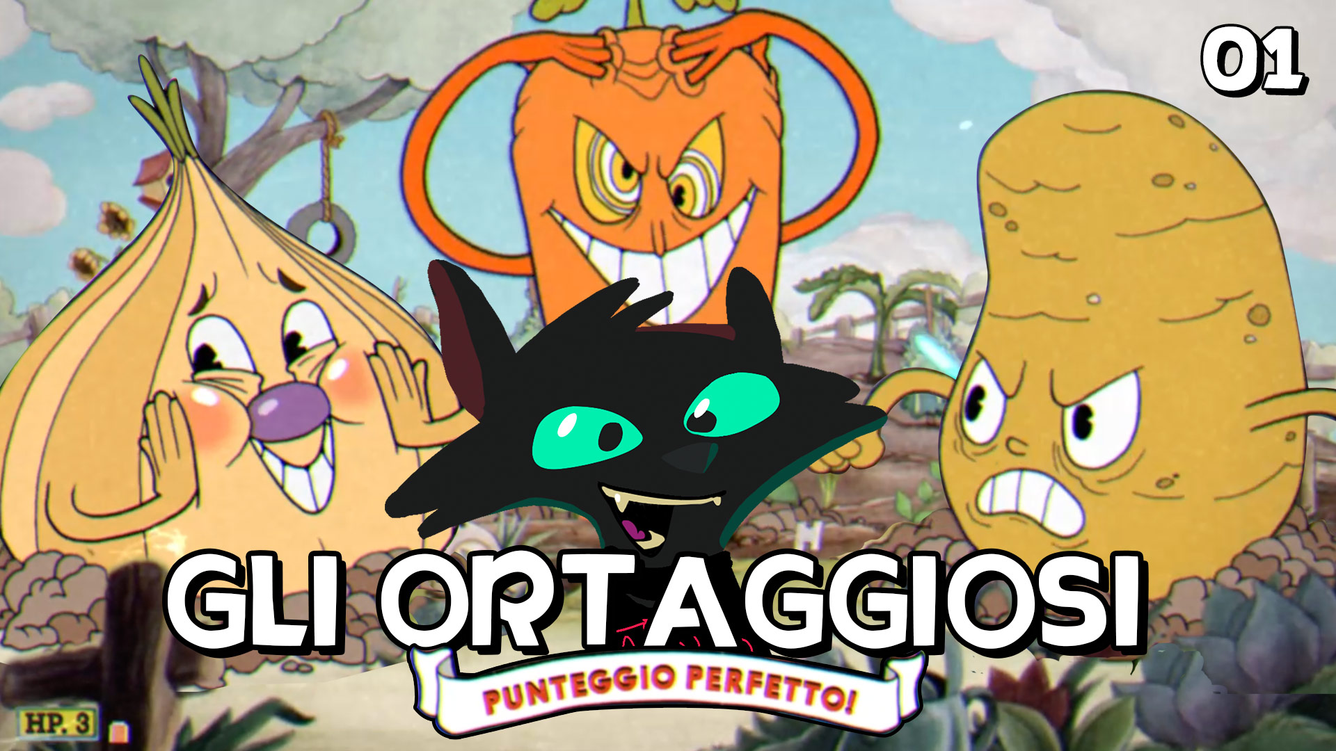 Inizio Cuphead: gli Ortaggiosi
